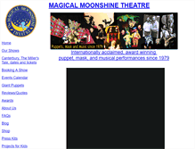 Tablet Screenshot of magicalmoonshine.org